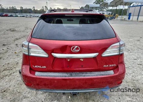 2010 Lexus Rx 350 from USA, damaged, VIN 2T2ZK1BA8AC031061